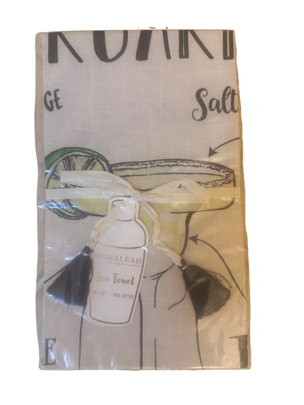 NEW Shiraleah Margarita Tea Towel